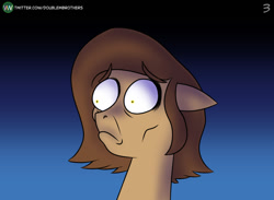 Size: 999x733 | Tagged: safe, artist:doublewbrothers, imported from derpibooru, oc, oc only, pony, computer, horrified, overreaction, shocked, speech bubble