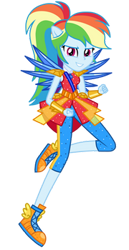 Size: 180x350 | Tagged: safe, artist:amadondawn, imported from derpibooru, rainbow dash, equestria girls, crystal guardian, female, grin, looking at you, simple background, smiling, smiling at you, solo, transparent background
