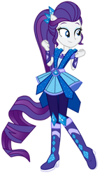 Size: 204x350 | Tagged: safe, artist:amadondawn, imported from derpibooru, rarity, equestria girls, crystal guardian, female, simple background, smiling, solo, transparent background