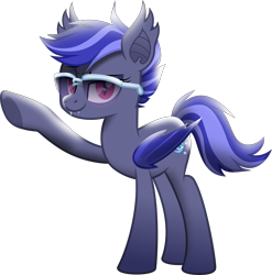 Size: 7687x7766 | Tagged: safe, artist:lincolnbrewsterfan, derpibooru exclusive, imported from derpibooru, oc, oc:night watch, bat pony, a matter of principals, my little pony: the movie, .svg available, bat ears, bat eyes, bat wings, cute, cute little fangs, eye, facial freckles, fangs, female, folded wings, freckles, heart, heart hoof, lidded eyes, liver spots, looking at you, magenta eyes, mare, movie accurate, moviefied, pink eyes, show moviefied, simple background, slit pupils, smiling, smiling at you, sunglasses, svg, tail, transparent background, two toned mane, two toned tail, vector, waving, wings