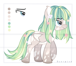 Size: 2406x2100 | Tagged: safe, artist:sscorpionsss, imported from derpibooru, oc, oc only, pegasus, pony, base used, colored wings, ear fluff, eyelashes, female, mare, pegasus oc, smiling, solo, two toned wings, wings