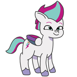 Size: 2500x2500 | Tagged: safe, artist:freestadiumtix, imported from derpibooru, zipp storm, pegasus, pony, spoiler:g5, spoiler:my little pony: tell your tale, adorazipp, cute, female, filly, filly zipp storm, foal, g5, high res, my little pony: tell your tale, simple background, smiling, solo, that was fast, transparent background, younger