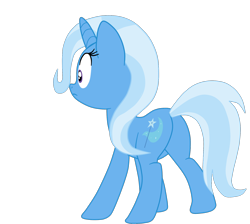 Size: 1900x1705 | Tagged: safe, artist:gmaplay, imported from derpibooru, trixie, pony, unicorn, butt, female, frown, full body, hooves, horn, mare, plot, rear view, simple background, solo, standing, tail, the great and powerful ass, transparent background