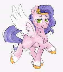 Size: 1822x2048 | Tagged: safe, artist:lightisanasshole, imported from derpibooru, pipp petals, pegasus, pony, female, g5, mare, solo, traditional art