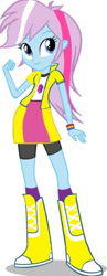 Size: 375x963 | Tagged: safe, imported from derpibooru, oc, oc only, equestria girls, boots, clothes, recolor, shirt, shoes, simple background, skirt, socks, solo, white background