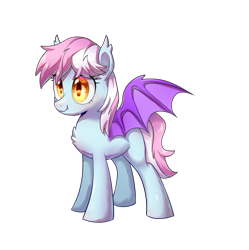 Size: 2480x2488 | Tagged: safe, artist:fantasysong, imported from derpibooru, oc, oc only, oc:woodgu, bat pony, pony, bat pony oc, bat wings, female, mare, simple background, solo, transparent background, vector, wings
