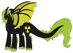 Size: 4555x3289 | Tagged: safe, artist:highrolleryt, imported from derpibooru, oc, oc only, alicorn, bat pony, bat pony alicorn, pony, bat pony oc, bat wings, horn, simple background, solo, transparent background, unshorn fetlocks, wings