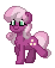 Size: 184x228 | Tagged: safe, imported from derpibooru, cheerilee, pony, pony town, animated, blinking, g4, pixel art, simple background, solo, transparent background, walking