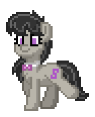 Size: 188x232 | Tagged: safe, imported from derpibooru, octavia melody, pony, pony town, animated, g4, pixel art, simple background, solo, transparent background, walking