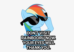 Size: 820x570 | Tagged: safe, rainbow dash, deleted from ponybooru, explicit source, rainbooru, sunglasses