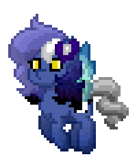 Size: 200x244 | Tagged: safe, artist:be_yourself, imported from derpibooru, oc, oc:moony nightly, pegasus, pony, pony town, animated, bow, cute, female, flying, foal, gif, hair bow, moonbetes, pixel art, planet ponies, ponified, simple background, solo, sprite, transparent background, unamused, wings