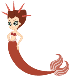 Size: 542x586 | Tagged: safe, artist:ocean lover, artist:selenaede, artist:user15432, imported from derpibooru, mermaid, equestria girls, attina, bare shoulders, base used, belly button, bra, disney, equestria girls-ified, fish tail, human coloration, mermaid princess, mermaid tail, mermay, midriff, seashell bra, simple background, solo, tail, the little mermaid, white background