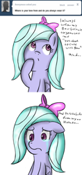 Size: 900x1900 | Tagged: safe, artist:freefraq, imported from derpibooru, flitter, pegasus, pony, ask, ask-flitter, crying, dialogue, female, floppy ears, frown, looking up, mare, palindrome get, sad, simple background, solo, tumblr, white background