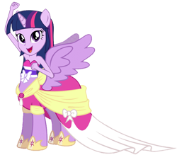 Size: 1028x902 | Tagged: safe, artist:205tob, imported from derpibooru, twilight sparkle, alicorn, centaur, taur, equestria girls, alitaur, centaur twilight, centaurified, clothes, coronation dress, dress, fall formal outfits, ponytaur, simple background, solo, species swap, transparent background, twilight sparkle (alicorn)