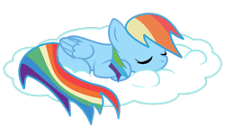 Size: 992x559 | Tagged: safe, artist:elementbases, artist:twilyisbestpone, derpibooru exclusive, imported from derpibooru, rainbow dash, pegasus, pony, base used, cloud, cute, dashabetes, eyes closed, female, lying down, lying on a cloud, mare, on a cloud, prone, simple background, sleeping, sleeping on a cloud, sleepydash, solo, transparent background