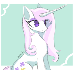 Size: 1266x1200 | Tagged: safe, artist:xekiida, imported from derpibooru, fleur-de-lis, pony, unicorn, eyeshadow, female, makeup, mare, sitting, solo