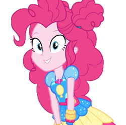 Size: 723x720 | Tagged: safe, edit, edited screencap, imported from derpibooru, screencap, pinkie pie, human, equestria girls, equestria girls series, five lines you need to stand in, spoiler:eqg series (season 2), background removed, female, music festival outfit, not a vector, simple background, solo, transparent background