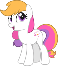 Size: 3609x4096 | Tagged: safe, artist:jhayarr23, color edit, edit, imported from derpibooru, light heart, earth pony, pony, colored, female, g2, g4, mare, simple background, solo, transparent background