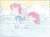 Size: 2350x1750 | Tagged: safe, artist:jakusi, pinkie pie, pegasus, pony, art pack:winter wrap pack, winter wrap up, clothes, eyes closed, female, ice, ice skates, mare, raised hoof, snow, species swap, spread wings, traditional art, vest, wings