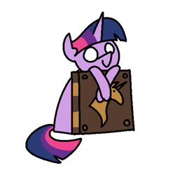 Size: 960x960 | Tagged: safe, artist:skookz, imported from derpibooru, twilight sparkle, pony, unicorn, book, female, mare, simple background, sitting, solo, unicorn twilight, white background, white eyes