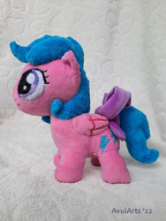 Size: 1500x2000 | Tagged: safe, artist:avui, imported from derpibooru, firefly, pegasus, bow, chibi, female, filly, foal, irl, photo, plushie, solo