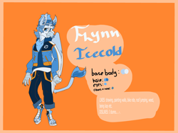 Size: 3200x2400 | Tagged: safe, artist:xasslash, imported from derpibooru, oc, oc only, oc:flynn the icecold, anthro, griffon, bandana, beanie, clothes, hat, male, paw sneakers, piercing, reference sheet, solo, text