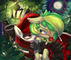 Size: 1386x1172 | Tagged: safe, artist:feelinnglad, imported from derpibooru, oc, oc only, bat pony, earth pony, pony, undead, vampire