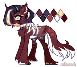 Size: 1280x1118 | Tagged: safe, artist:dillice, imported from derpibooru, oc, oc only, pony, unicorn, chest fluff, deviantart watermark, ear fluff, eyelashes, hoof fluff, horn, obtrusive watermark, simple background, solo, unicorn oc, watermark, white background