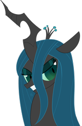 Size: 1566x2415 | Tagged: safe, artist:frownfactory, imported from derpibooru, queen chrysalis, changeling, changeling queen, canterlot wedding 10th anniversary, female, simple background, solo, transparent background