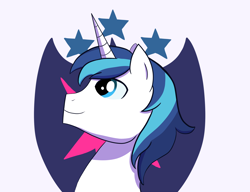 Size: 1660x1278 | Tagged: safe, artist:feralroku, imported from derpibooru, shining armor, pony, unicorn, canterlot wedding 10th anniversary, male, simple background, smiling, solo, stallion