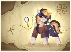 Size: 2968x2160 | Tagged: safe, artist:strafe blitz, imported from derpibooru, oc, oc only, pony, unicorn, solo