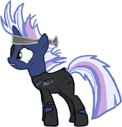 Size: 709x740 | Tagged: safe, artist:foxyfell1337, imported from derpibooru, oc, oc:silverlay, pony, unicorn, it's about time, base used, clothes, future twilight, simple background, solo, transparent background