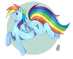 Size: 1800x1446 | Tagged: safe, artist:natt333, imported from derpibooru, rainbow dash, pegasus, pony, digital art, signature, simple background, solo, white background