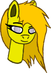 Size: 915x1307 | Tagged: safe, artist:duskendraws, derpibooru exclusive, imported from derpibooru, oc, oc only, oc:shira vibewave, earth pony, pony, blind, bust, female, simple background, solo, transparent background
