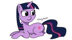 Size: 3840x2160 | Tagged: safe, artist:windy_gleam, imported from derpibooru, twilight sparkle, pony, unicorn, female, lying down, mare, newbie artist training grounds, on side, simple background, solo, transparent background, unicorn twilight