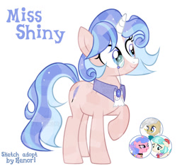 Size: 1280x1200 | Tagged: safe, artist:henori_artist, imported from derpibooru, coco pommel, mayor mare, royal ribbon, oc, crystal pony, pony, unicorn, adoptable, base used, blaze (coat marking), coat markings, ethereal mane, eyelashes, facial markings, female, full body, fusion, horn, makeup, mare, monocle, raised hoof, simple background, solo, starry mane, unicorn oc, unshorn fetlocks, white background