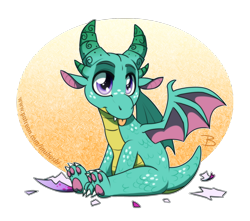 Size: 1356x1200 | Tagged: safe, artist:inuhoshi-to-darkpen, imported from derpibooru, dragon, :p, baby, baby dragon, cute, cute little fangs, fangs, g5, male, my little pony: make your mark, paw pads, simple background, sparky sparkeroni, sparkybetes, tongue out, transparent background