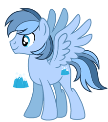 Size: 970x1096 | Tagged: safe, artist:madlilon2051, imported from derpibooru, oc, oc:glacier frost, pegasus, pony, base used, male, offspring, parent:double diamond, parent:night glider, parents:nightdiamond, pegasus oc, simple background, solo, stallion, transparent background, wings