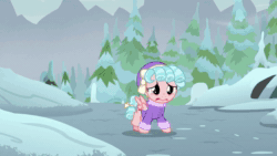 Size: 1920x1080 | Tagged: safe, edit, edited screencap, imported from derpibooru, screencap, cozy glow, pegasus, pony, frenemies (episode), season 9, spoiler:s09, animated, clothes, cozy glow is best facemaker, crying, ear rape, eric cartman, faic, female, filly, foal, hat, jumpscare, looking at you, open mouth, screaming, seizure warning, slipknot, snow, solo, south park, vulgar, webm, winter outfit