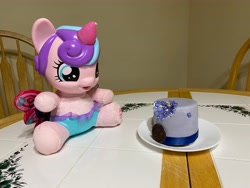 Size: 4032x3024 | Tagged: safe, imported from derpibooru, princess flurry heart, cake, cute, flurrybetes, food, irl, merchandise, official, photo
