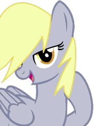 Size: 365x490 | Tagged: safe, artist:elementbases, artist:twilyisbestpone, imported from derpibooru, derpy hooves, pegasus, pony, base used, female, lidded eyes, looking at you, mare, open mouth, open smile, seductive, seductive look, simple background, smiling, solo, transparent background