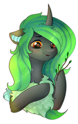 Size: 2281x3641 | Tagged: safe, artist:highrolleryt, imported from derpibooru, oc, oc only, pony, unicorn, chest fluff, female, hoof hold, horn, mare, simple background, smiling, solo, transparent background, unicorn oc