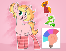 Size: 2350x1814 | Tagged: safe, artist:moonatik, imported from derpibooru, oc, oc only, oc:moonatik, oc:vinyl mix, pegasus, unicorn, abstract background, clothes, female, femboy, fusion, glasses, hair bun, male, mare, smiling, socks, stallion, striped socks