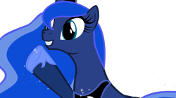 Size: 3276x1831 | Tagged: safe, artist:scisohaelora, imported from derpibooru, princess luna, alicorn, pony, luna eclipsed, season 2, female, mare, simple background, solo, the fun has been doubled, transparent background, vector