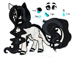 Size: 953x754 | Tagged: safe, artist:tay-niko-yanuciq, imported from derpibooru, oc, oc only, pony, unicorn, choker, female, horn, mare, simple background, solo, transparent background, unicorn oc