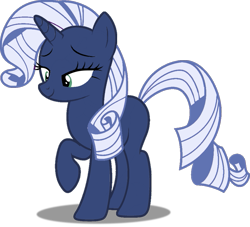 Size: 939x851 | Tagged: safe, artist:foxyfell1337, imported from derpibooru, rarity, original species, pony, race swap, simple background, solo, transparent background, umbra pony