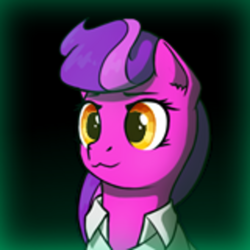 Size: 720x720 | Tagged: safe, imported from derpibooru, oc, oc only, oc:holly shine, earth pony, pony, fallout equestria, game: fallout equestria: remains, female, icon, simple background