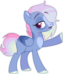 Size: 2144x2505 | Tagged: safe, artist:rickysocks, imported from derpibooru, oc, oc only, pegasus, pony, base used, female, looking at you, mare, simple background, solo, transparent background