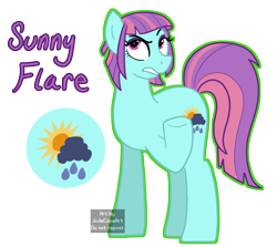 Size: 1617x1440 | Tagged: safe, artist:queertrixie, imported from derpibooru, sunny flare, pony, equestria girls ponified, ponified, simple background, solo, transparent background