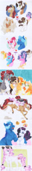 Size: 1565x8193 | Tagged: safe, artist:frozensoulpony, imported from derpibooru, carrot cake, cookie crumbles, cup cake, hondo flanks, pound cake, pumpkin cake, rarity, sweetie belle, oc, oc:billy brae, oc:citrus spice, oc:damson plum, oc:kowhai, oc:morocho, oc:strawberry belle, earth pony, pegasus, pony, unicorn, alternate cutie mark, chest fluff, chiffon swirl, chin fluff, female, grandfather and grandchild, grandfather and granddaughter, grandmother and grandchild, grandmother and granddaughter, halo, hat, male, mare, older, older pound cake, older pumpkin cake, older sweetie belle, scar, stallion, tongue out, traditional art, unshorn fetlocks